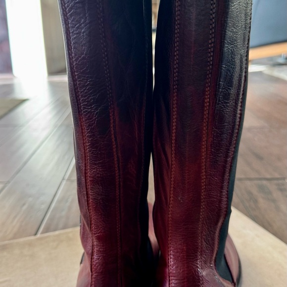 BED|STU Red Heeled Boots - Picture 4 of 6